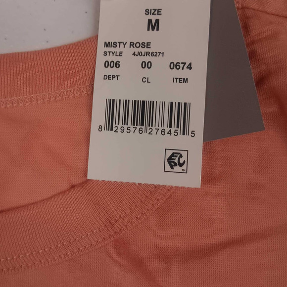 2 x Women's MEDIUM "Choose Kindness" SS Graphic T-Shirt - Misty Rose (2-Pack) - Picture 5 of 6